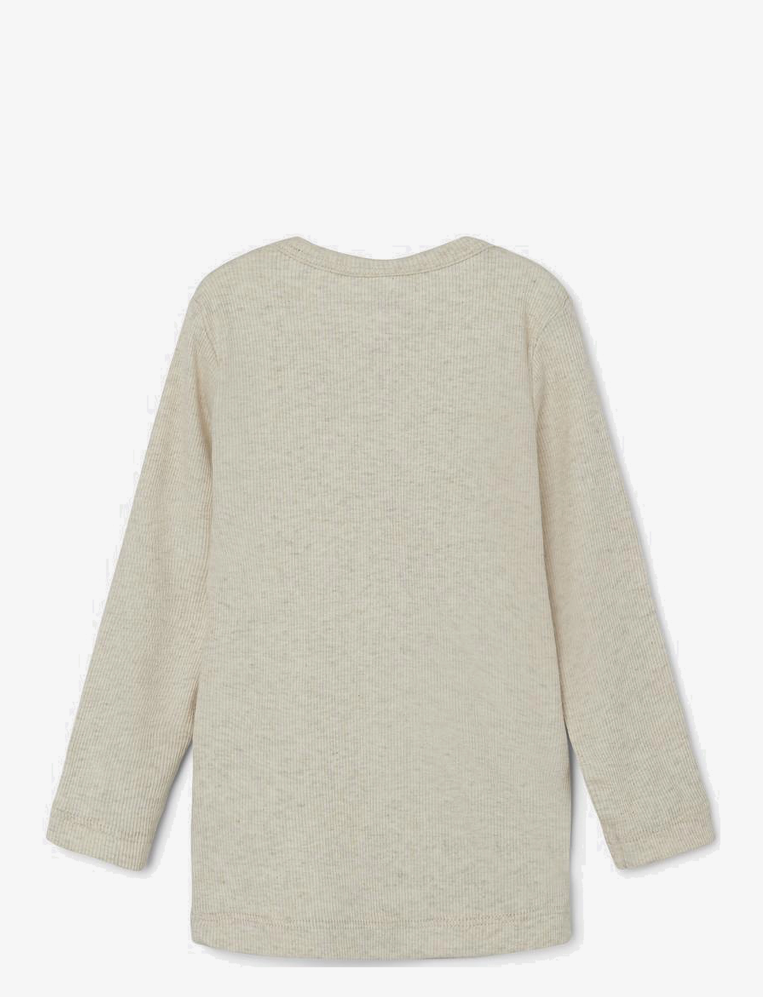 name it - NMMKAB LS TOP NOOS - langærmede - peyote melange - 2