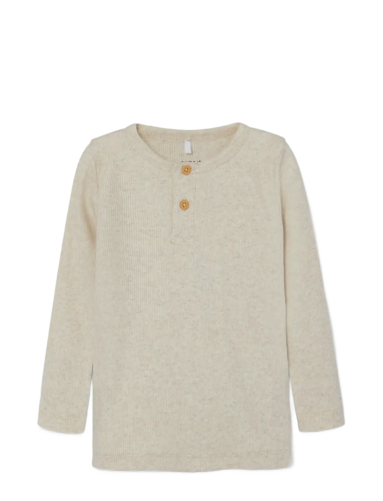 name it - NMMKAB LS TOP NOOS - langærmede - peyote melange - 3