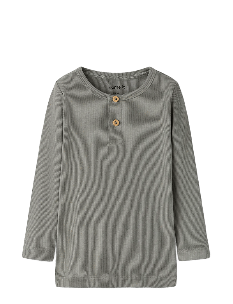 name it - NMMKAB LS TOP NOOS - pikkade varrukatega t-särgid - shadow - 1