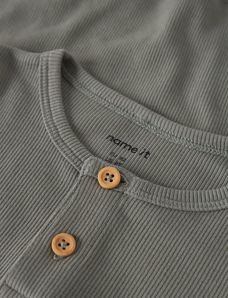 name it - NMMKAB LS TOP NOOS - pikkade varrukatega t-särgid - shadow - 2