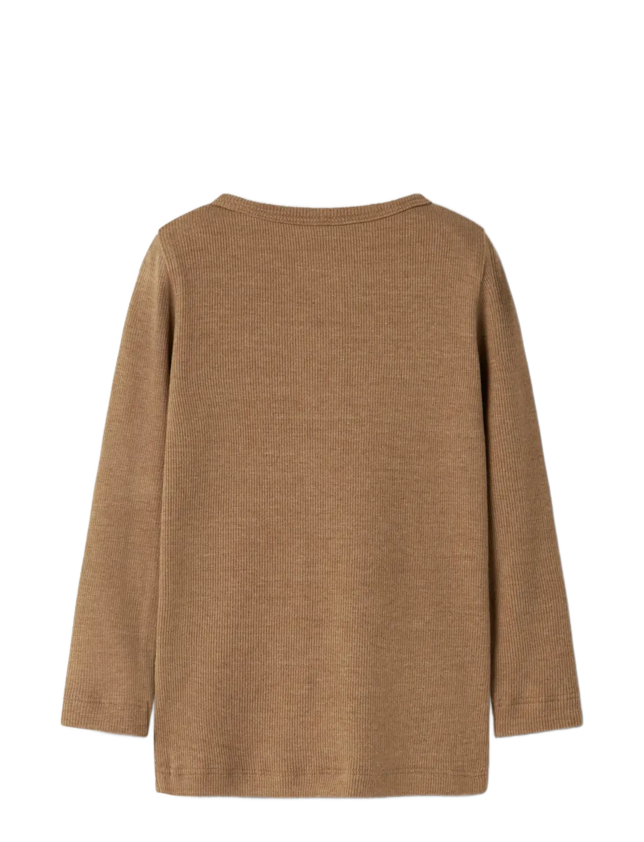 name it - NMMKAB LS TOP NOOS - långärmade t-shirts - toasted coconut - 2