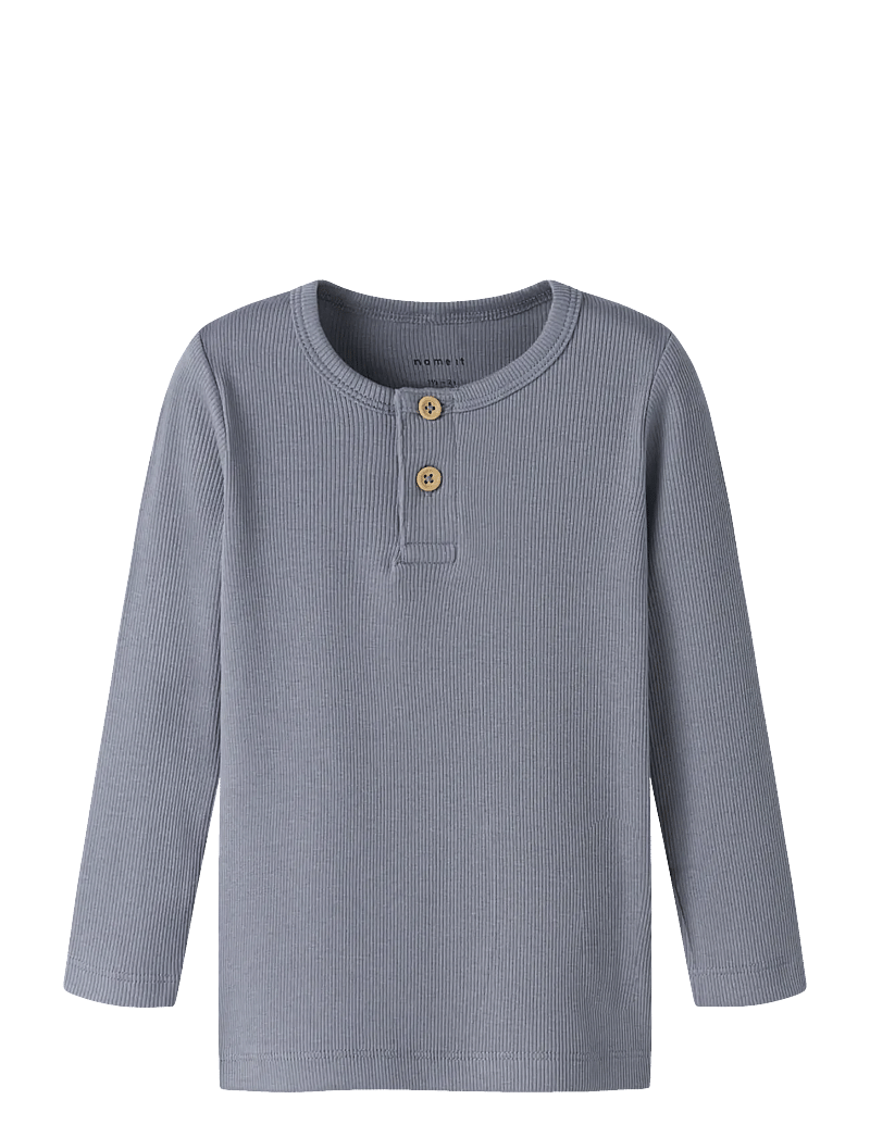 name it - NMMKAB LS TOP NOOS - langærmede t-shirts - tradewinds - 0