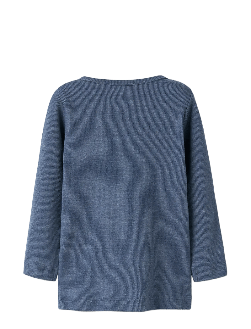 name it - NMMKAB LS TOP NOOS - langærmede t-shirts - vintage indigo - 2