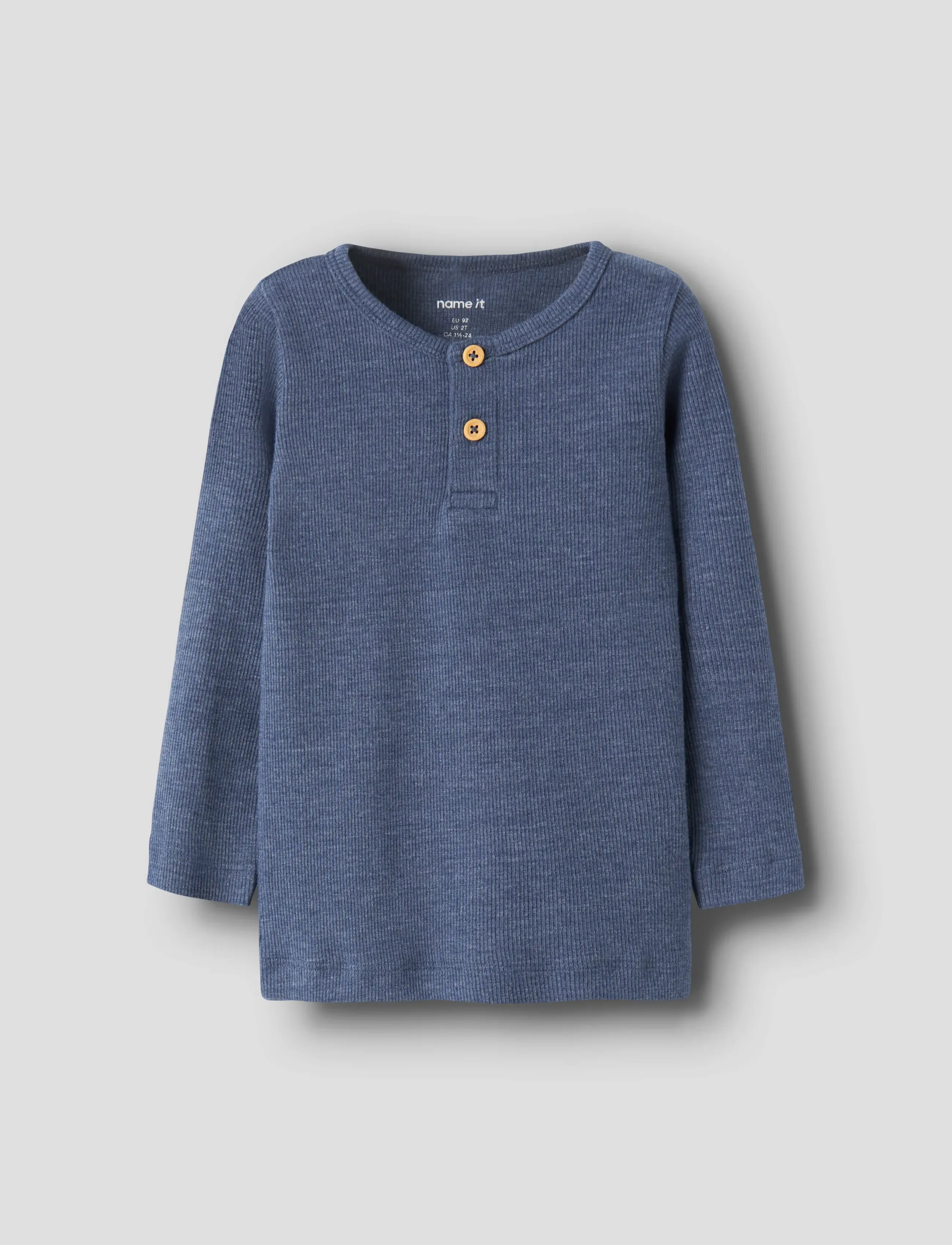 name it NMMKAB LS TOP NOOS - Oberteile & T-Shirts - VINTAGE INDIGO / blue
