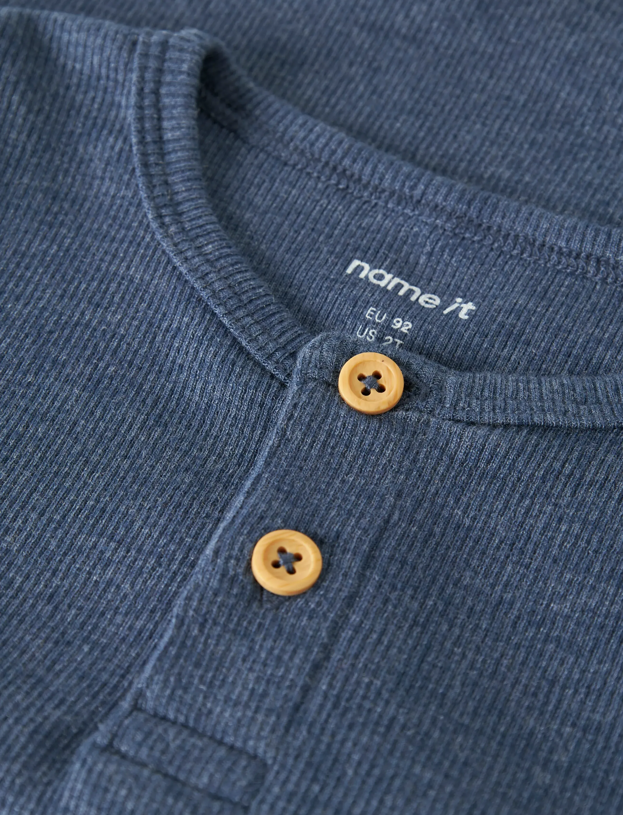 name it - NMMKAB LS TOP NOOS - langærmede t-shirts - vintage indigo - 3