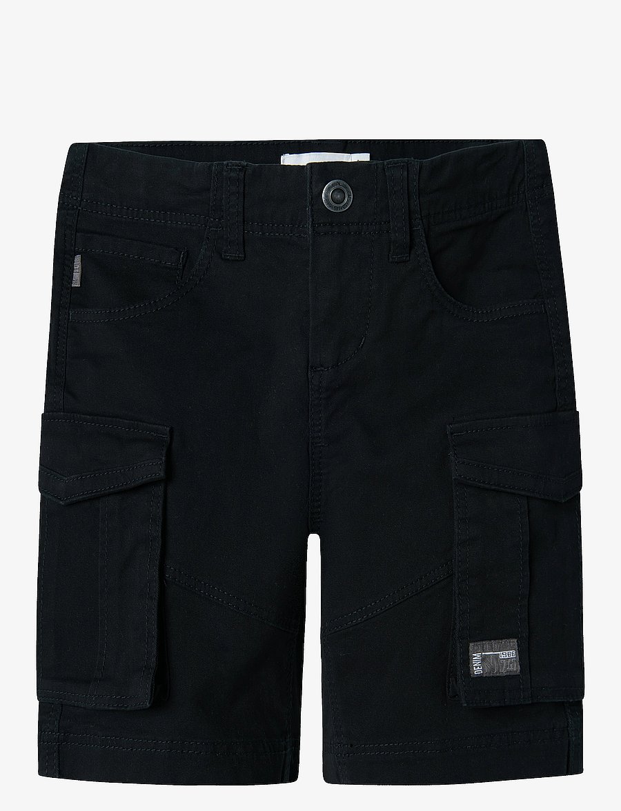 name it - NKMRYAN REG TWI L SHORTS 6776-BA NOOS - cargo shorts - black - 1