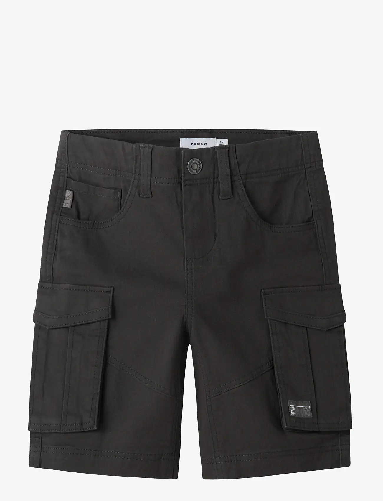 name it - NKMRYAN REG TWI L SHORTS 6776-BA NOOS - cargo shorts - black oyster - 0