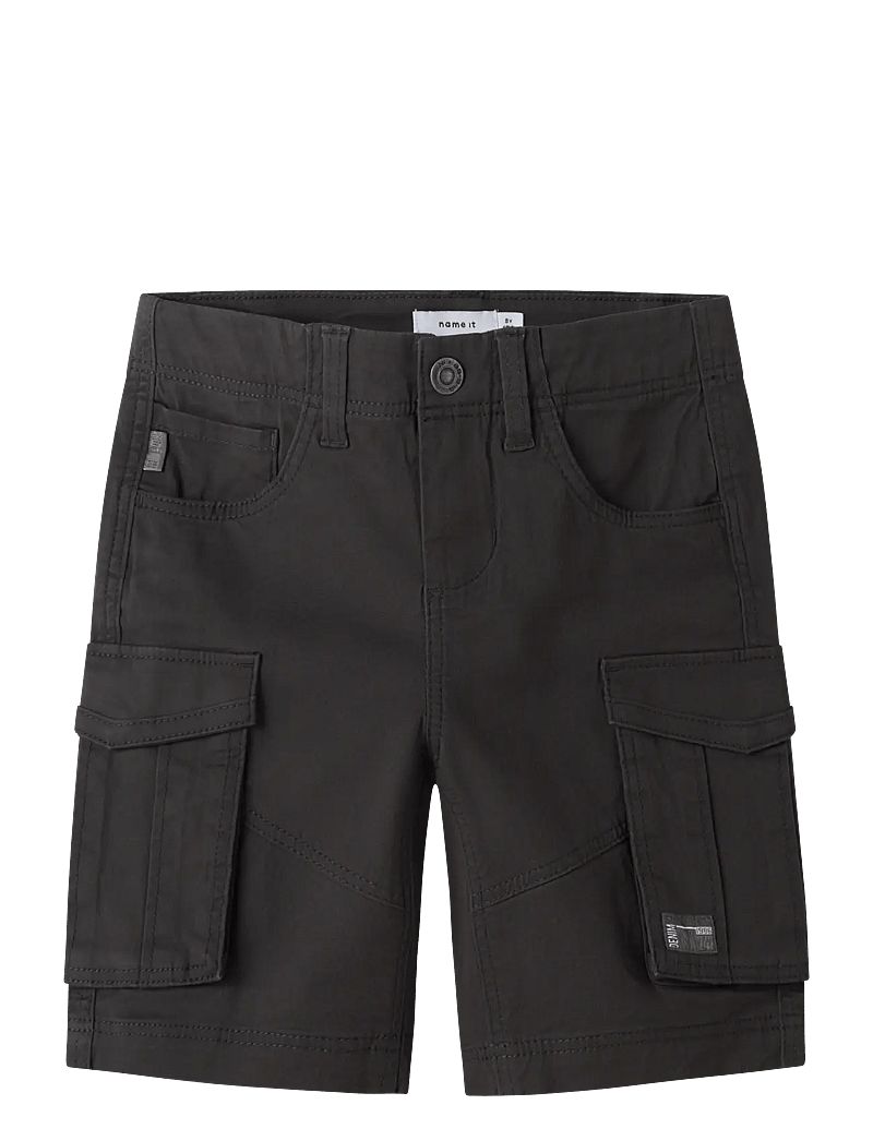 name it - NKMRYAN REG TWI L SHORTS 6776-BA NOOS - cargo shorts - black oyster - 0