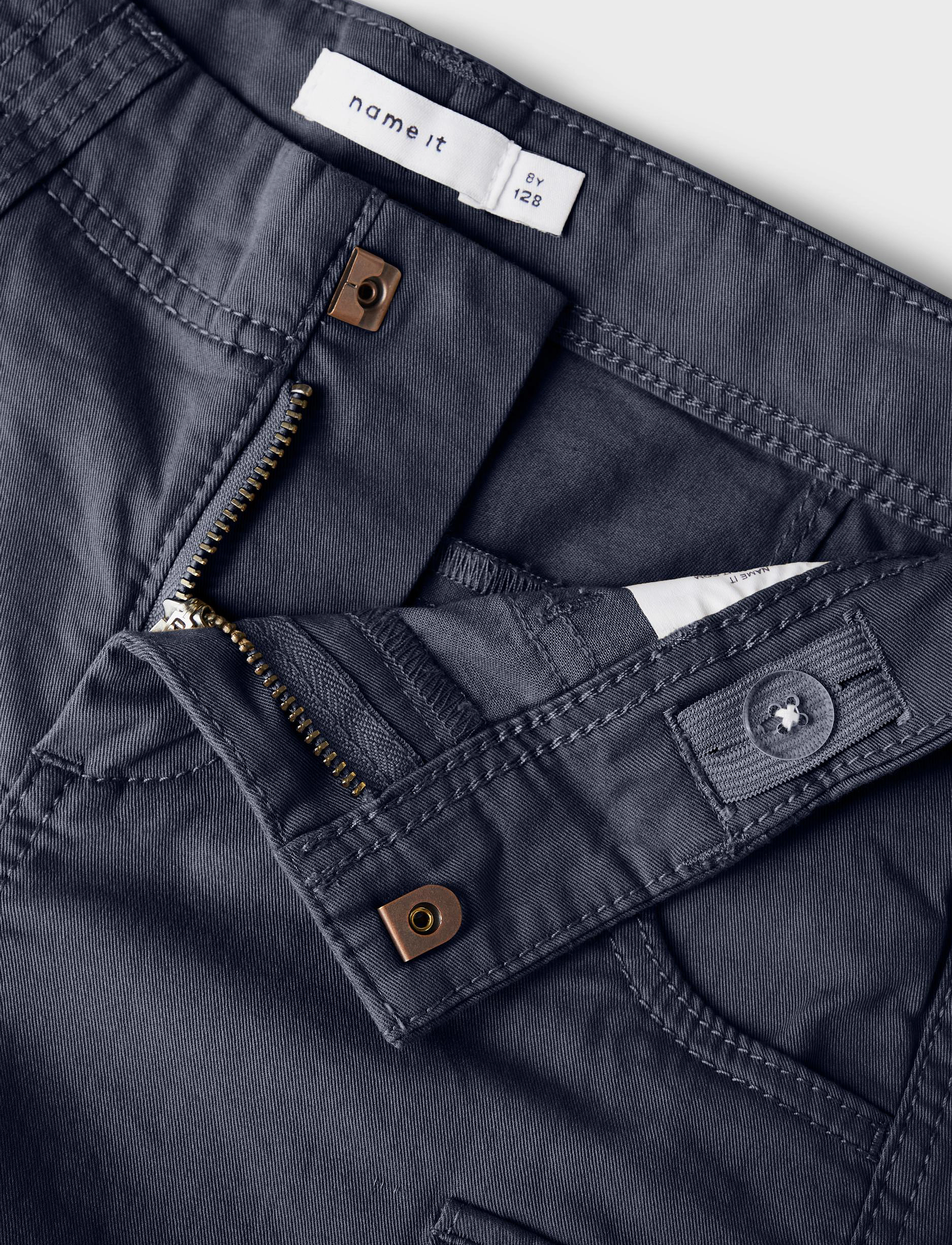 name it - NKMRYAN REG TWI L SHORTS 6776-BA NOOS - „cargo“ stiliaus šortai - dark sapphire - 4