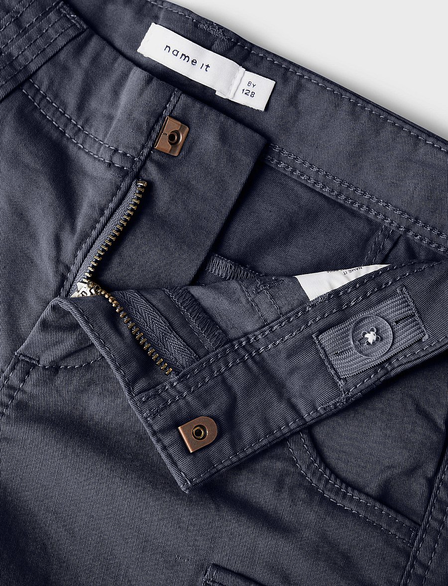 name it - NKMRYAN REG TWI L SHORTS 6776-BA NOOS - „cargo“ stiliaus šortai - dark sapphire - 4