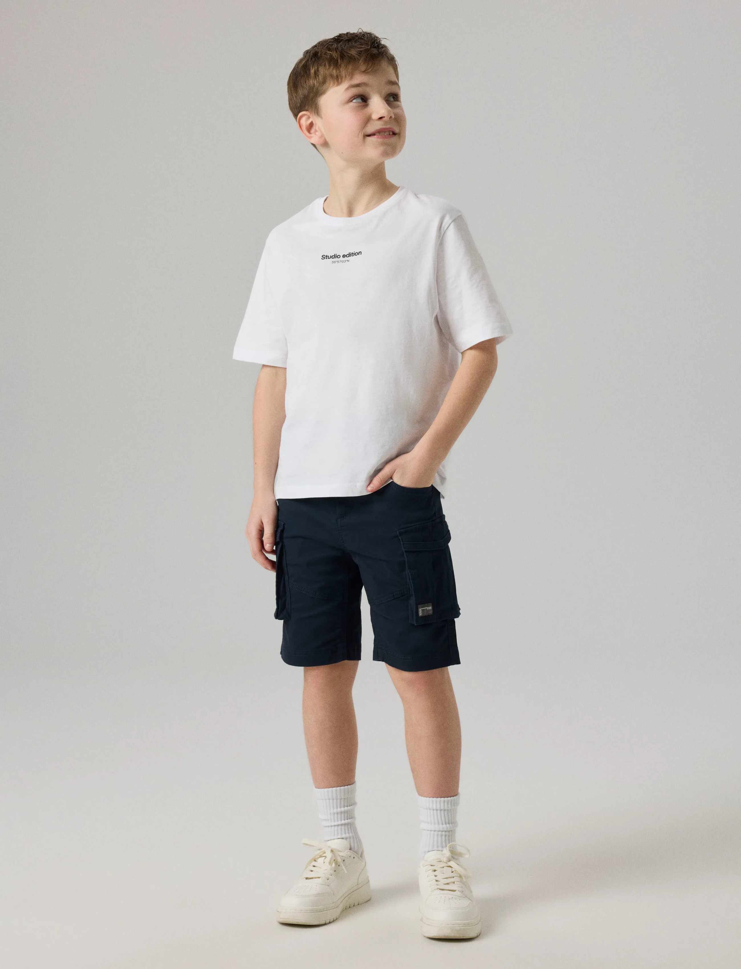 name it - NKMRYAN REG TWI L SHORTS 6776-BA NOOS - cargo shorts - dark sapphire - 5