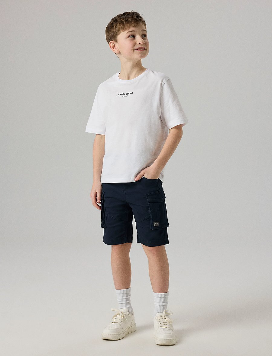 name it - NKMRYAN REG TWI L SHORTS 6776-BA NOOS - cargo shorts - dark sapphire - 5