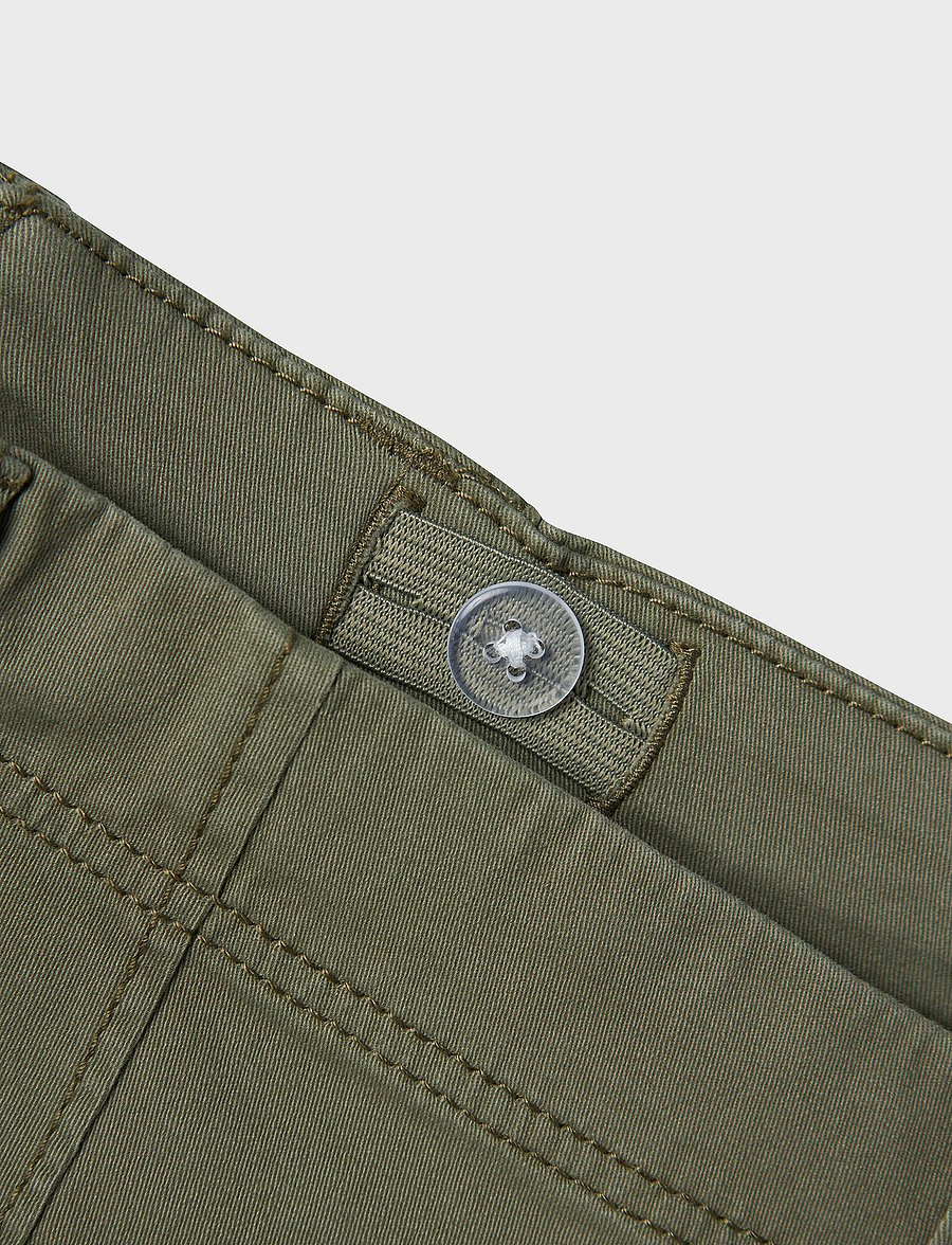 name it - NKMRYAN REG TWI L SHORTS 6776-BA NOOS - lühikesed kargopüksid - deep lichen green - 5