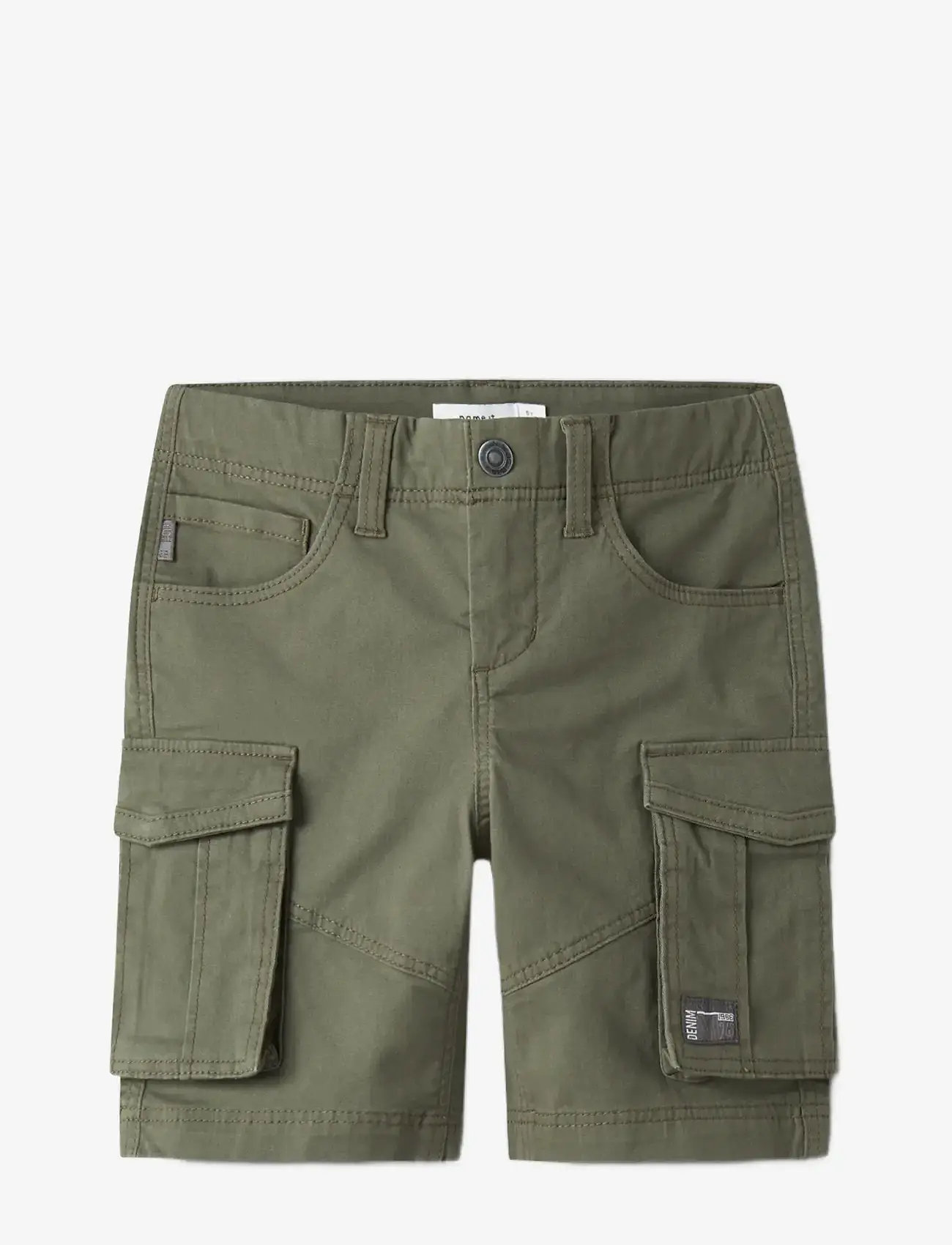 name it - NKMRYAN REG TWI L SHORTS 6776-BA NOOS - cargo shorts - deep lichen green - 3