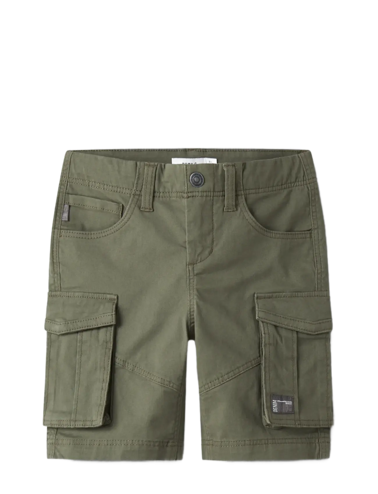 name it - NKMRYAN REG TWI L SHORTS 6776-BA NOOS - lühikesed kargopüksid - deep lichen green - 3