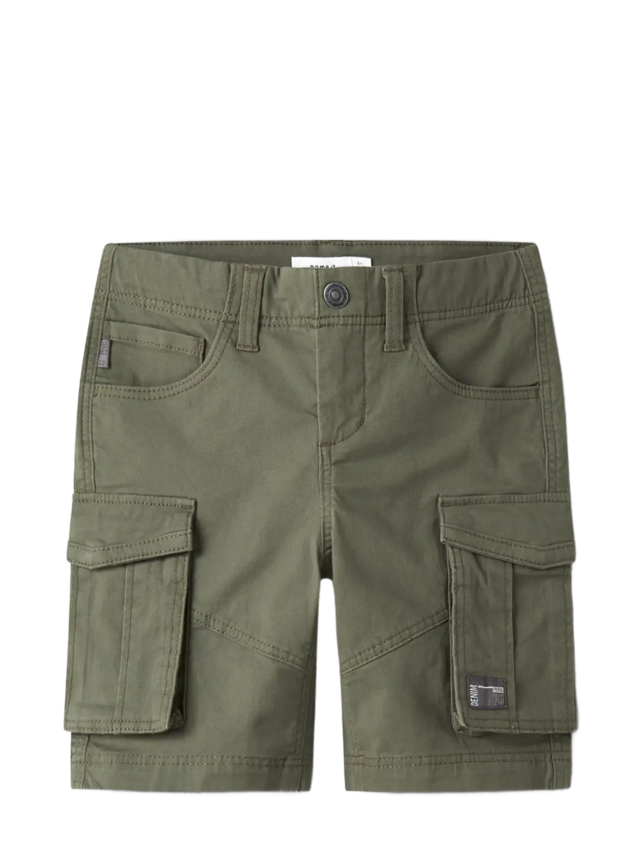 name it - NKMRYAN REG TWI L SHORTS 6776-BA NOOS - lühikesed kargopüksid - deep lichen green - 4