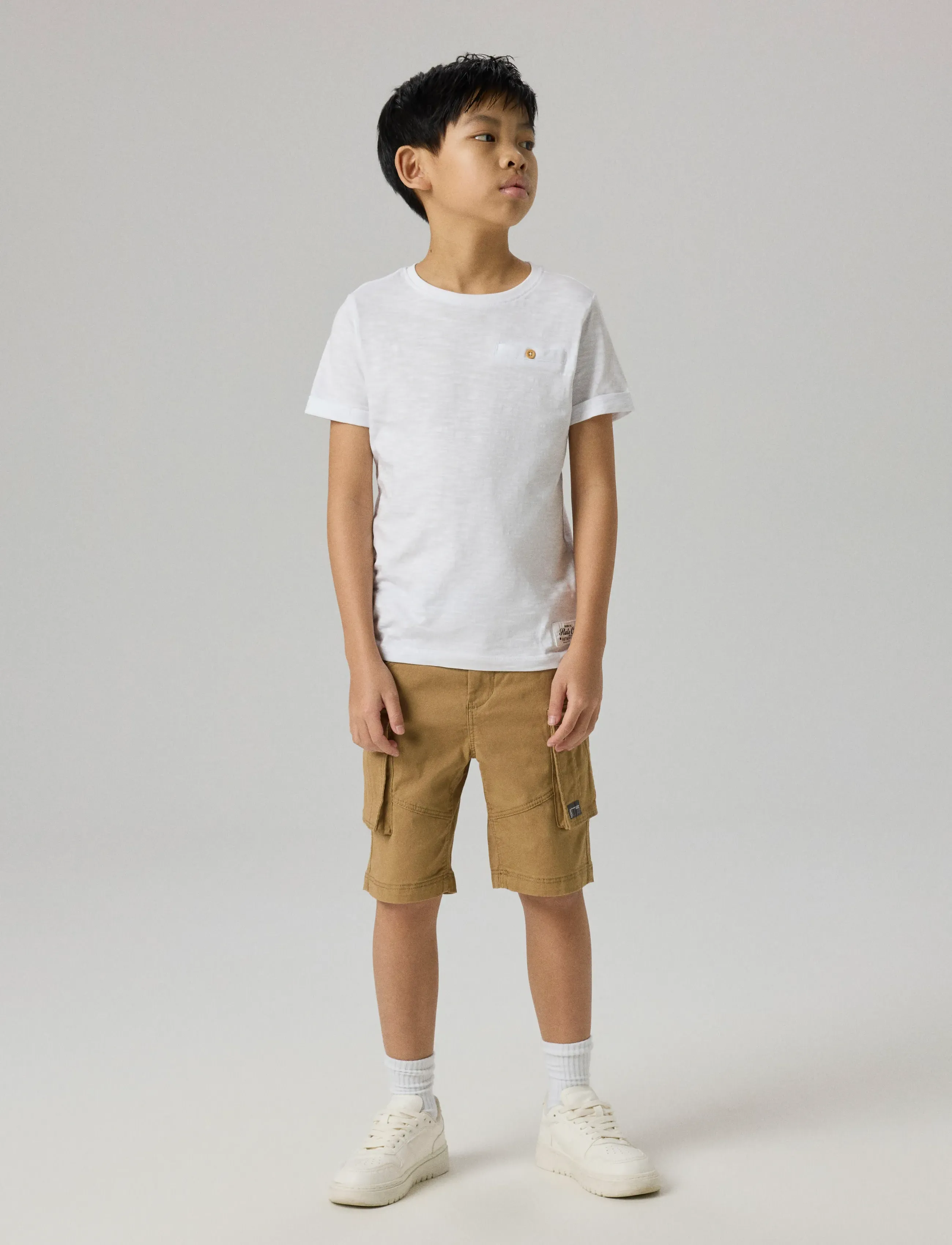 name it NKMRYAN REG TWI L SHORTS 6776-BA NOOS - Shorts - KELP / brown