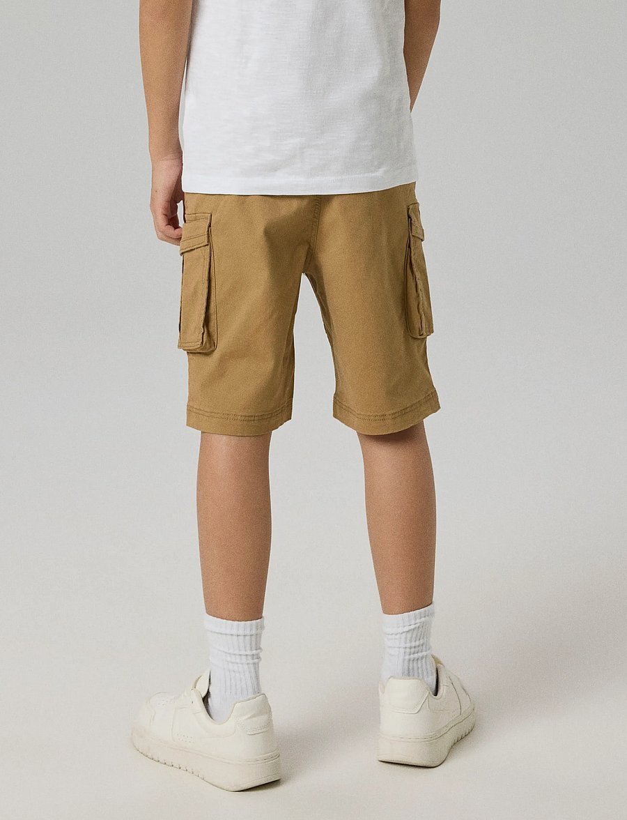 name it - NKMRYAN REG TWI L SHORTS 6776-BA NOOS - cargo shorts - kelp - 4