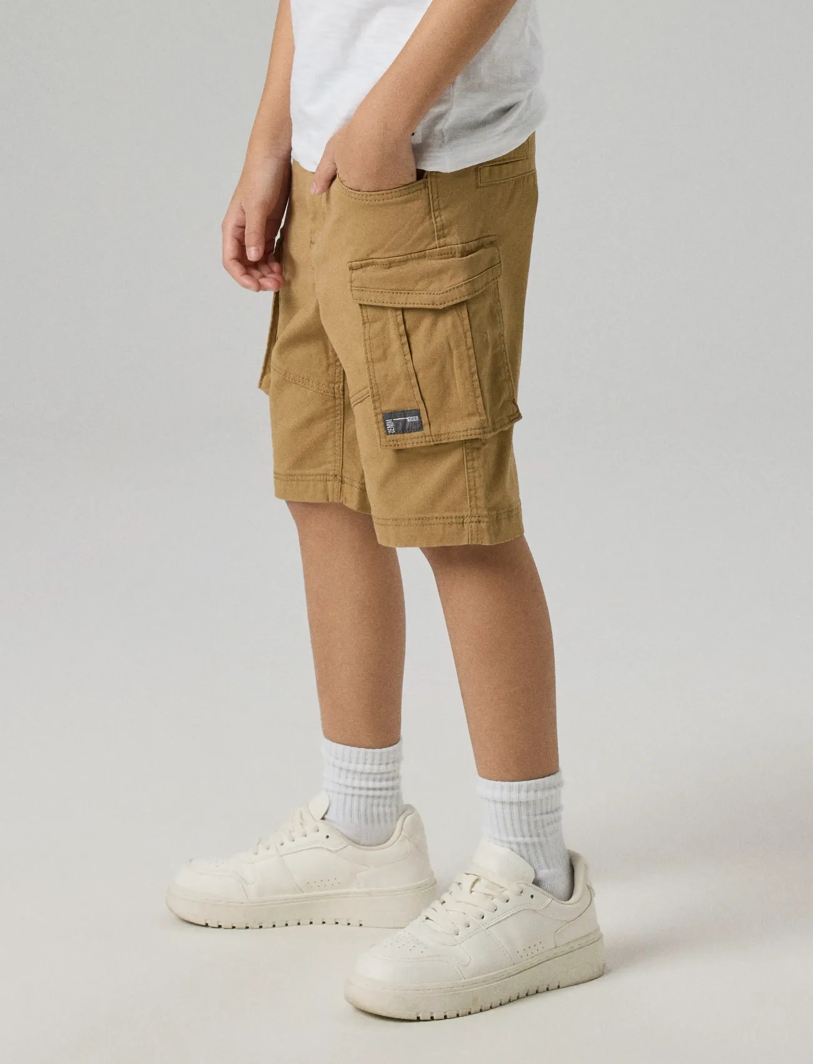 name it - NKMRYAN REG TWI L SHORTS 6776-BA NOOS - cargo shorts - kelp - 5
