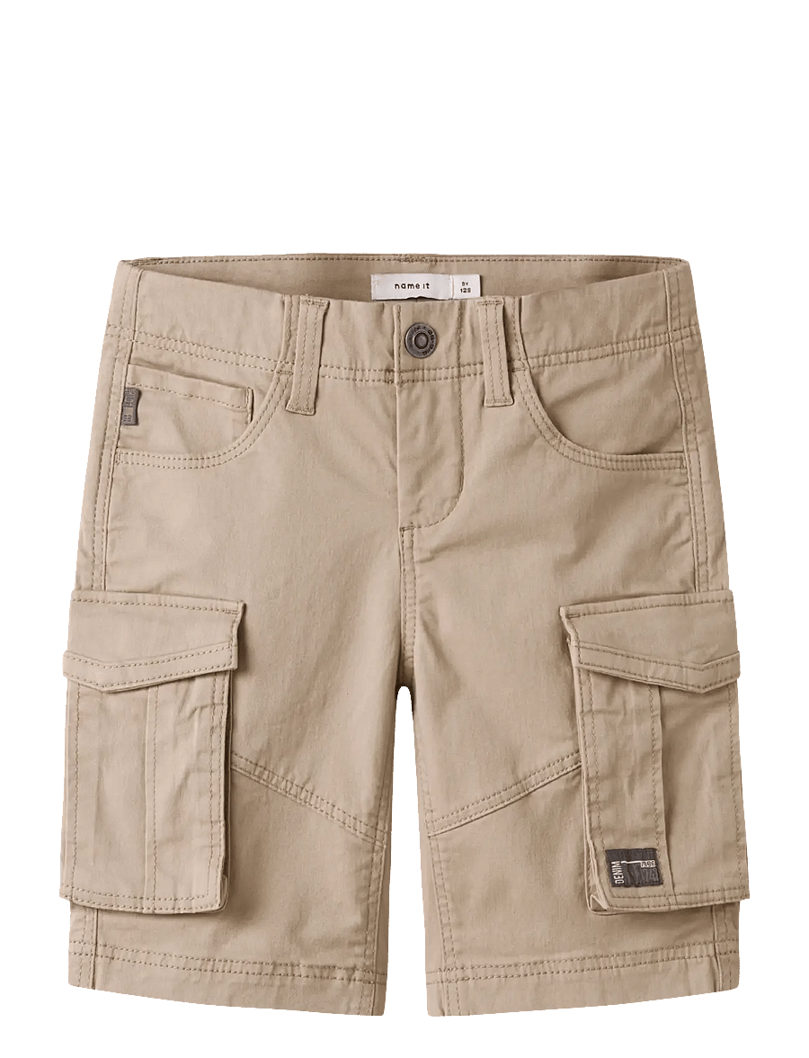 name it - NKMRYAN REG TWI L SHORTS 6776-BA NOOS - lühikesed kargopüksid - oxford tan - 0