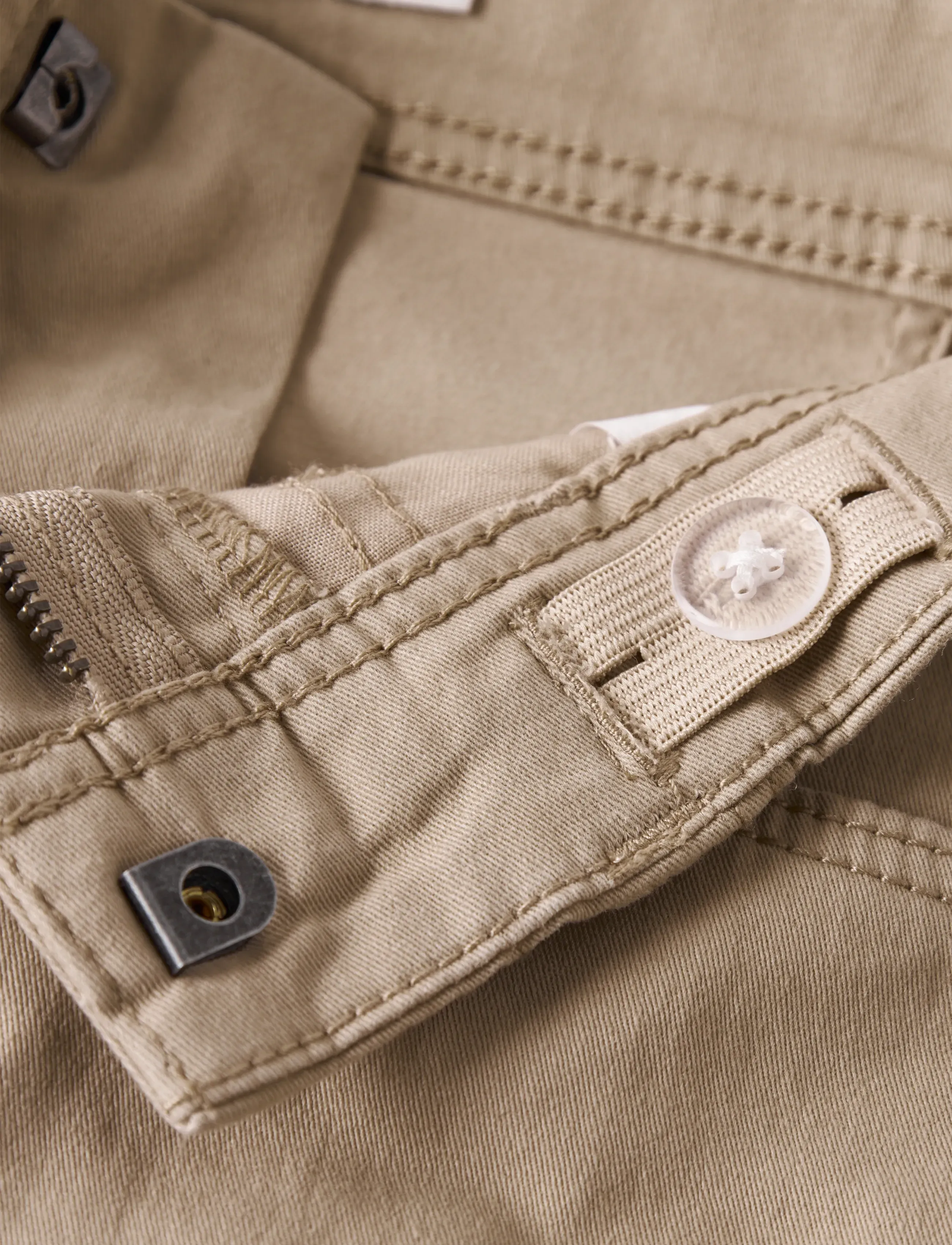 name it - NKMRYAN REG TWI L SHORTS 6776-BA NOOS - lühikesed kargopüksid - oxford tan - 4