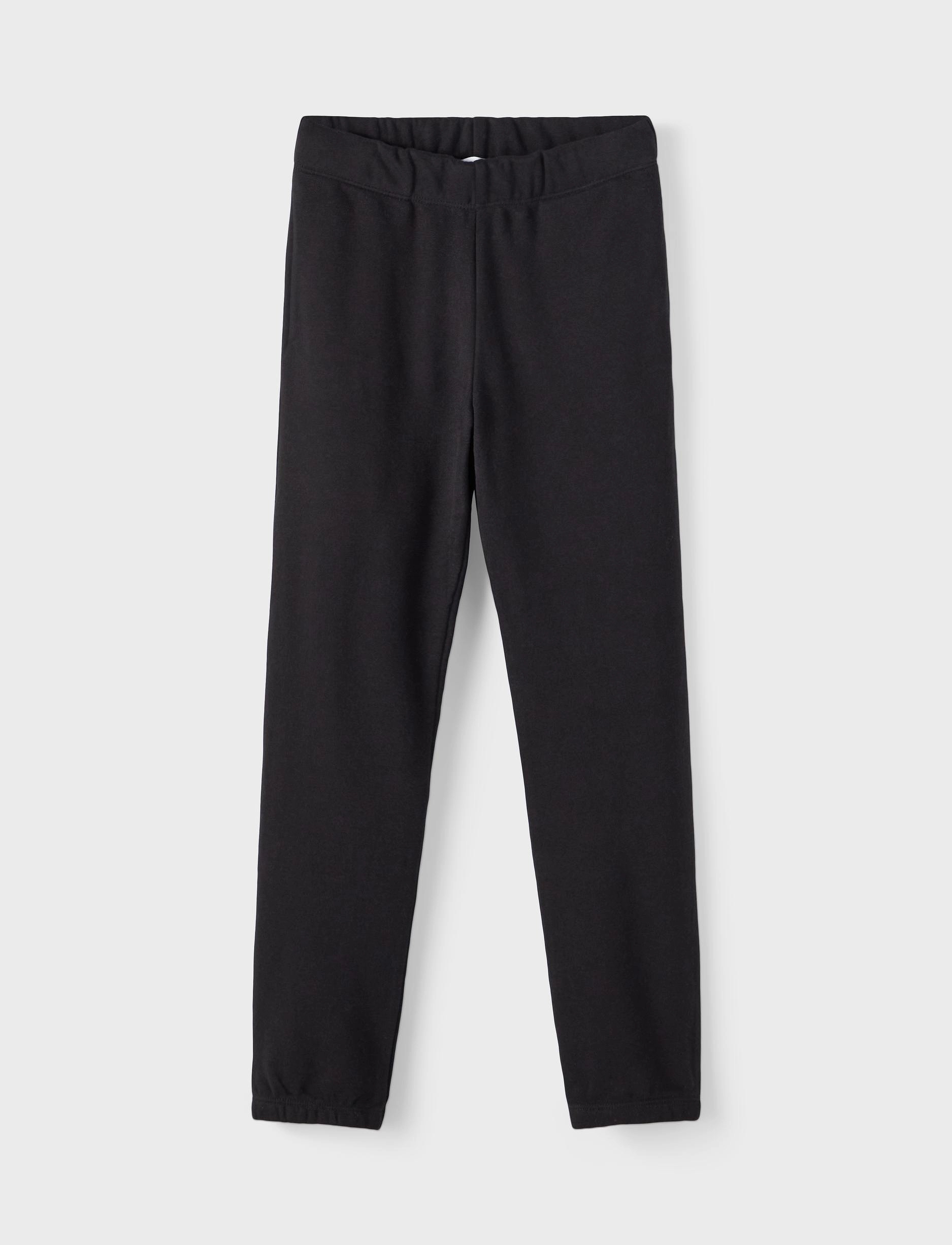 name it - NKFTULENA SWEAT PANT UNB - black - 4