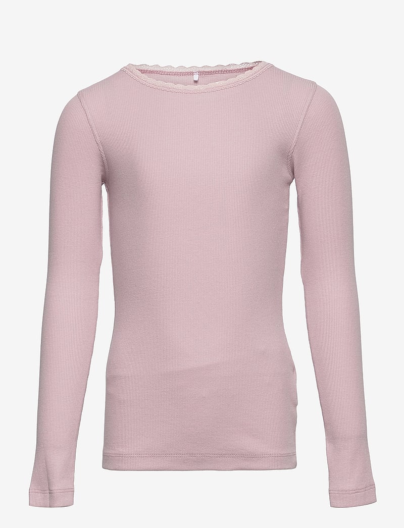 name it - NKFKAB LS SLIM TOP - langärmelig - violet ice - 1