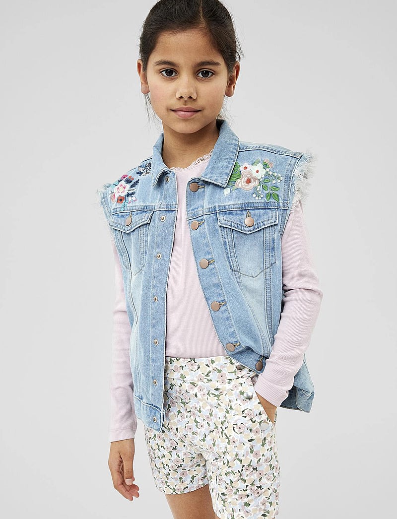 name it - NKFKAB LS SLIM TOP - langärmelig - violet ice - 0