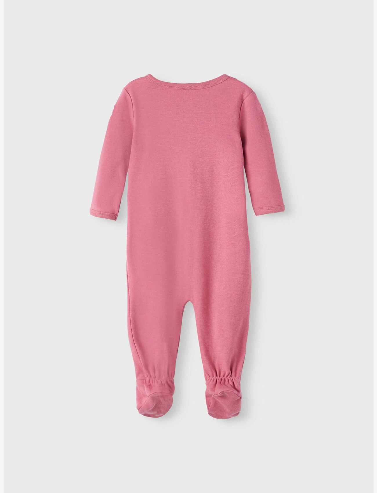 name it - NBFNIGHTSUIT 2P W/F ROSE FLOWER NOOS - rose wine - 1