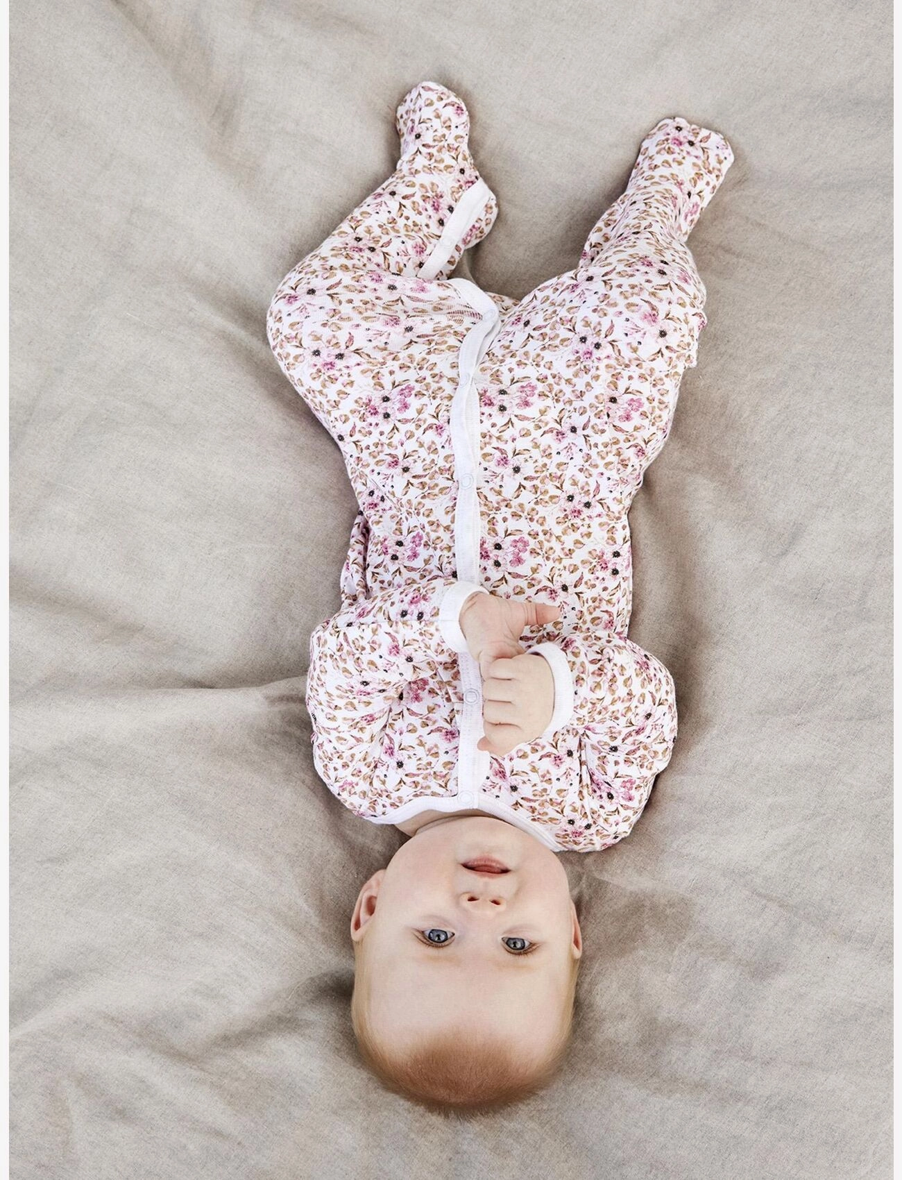 name it - NBFNIGHTSUIT 2P W/F ROSE FLOWER NOOS - rose wine - 5