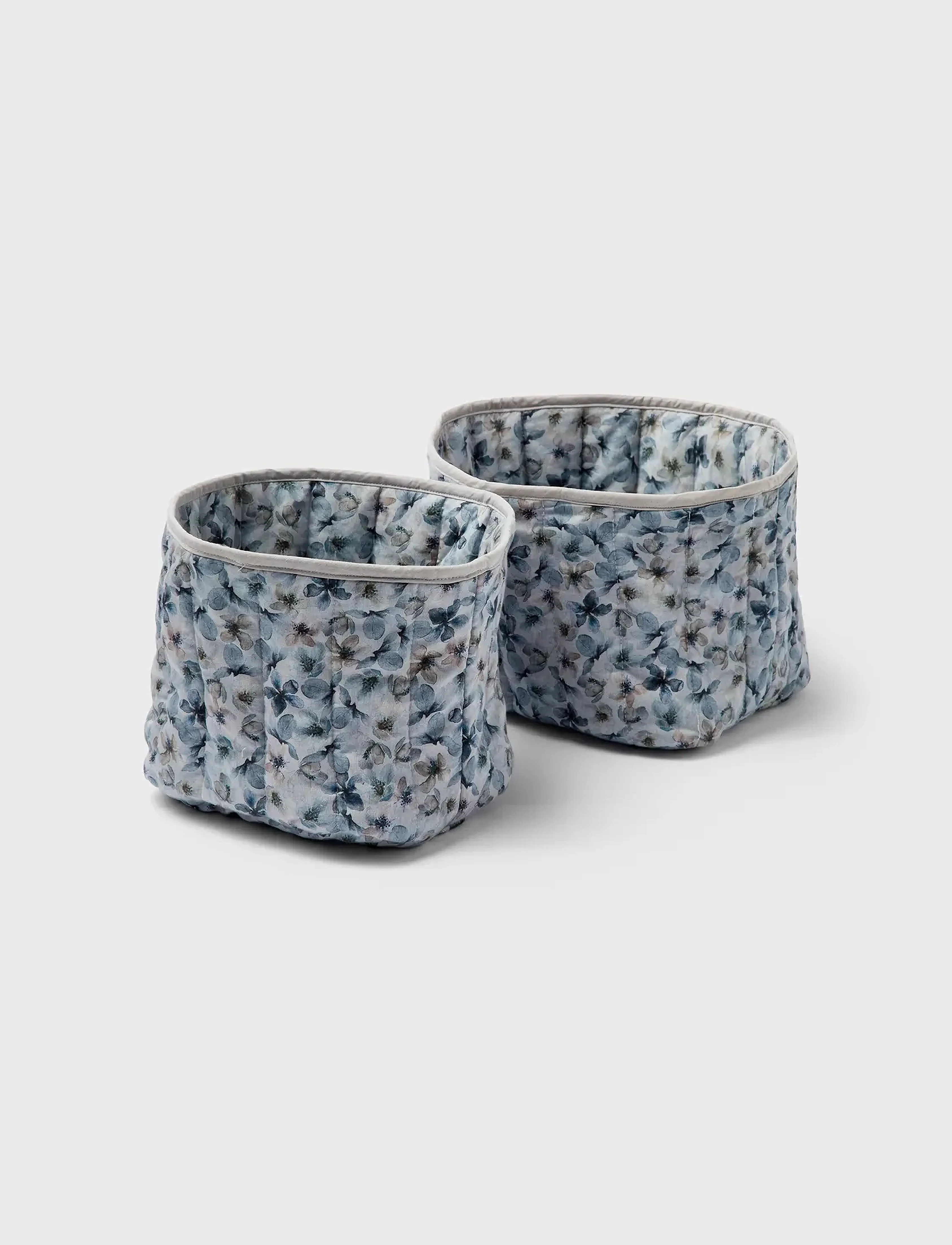 name it Nbnray Basket 2P, One Size, Storage, Mehrfarbig/gemustert - Storage Baskets, Kinder
