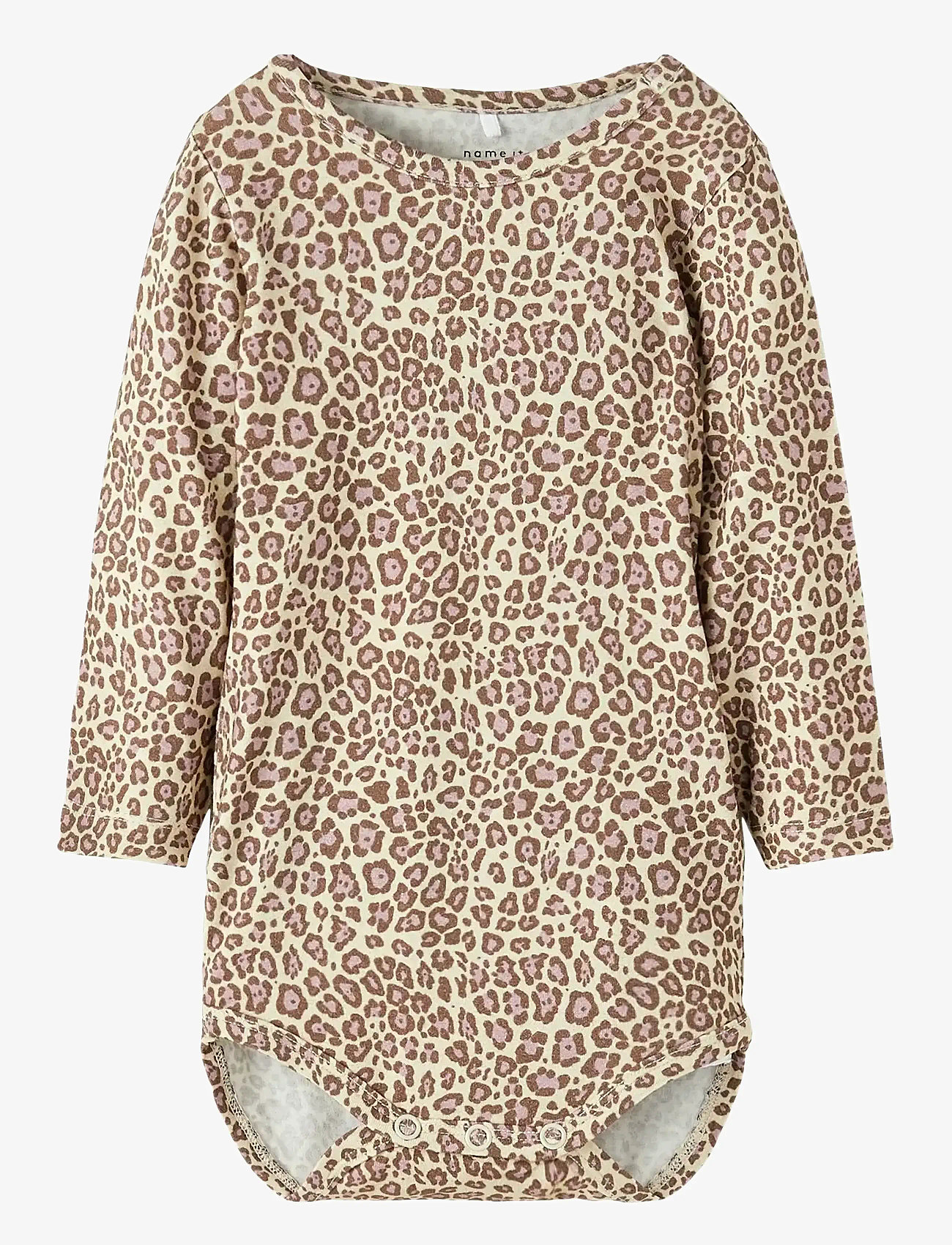 name it - NBFTRINE LS BODY NOOS - oatmeal - 0