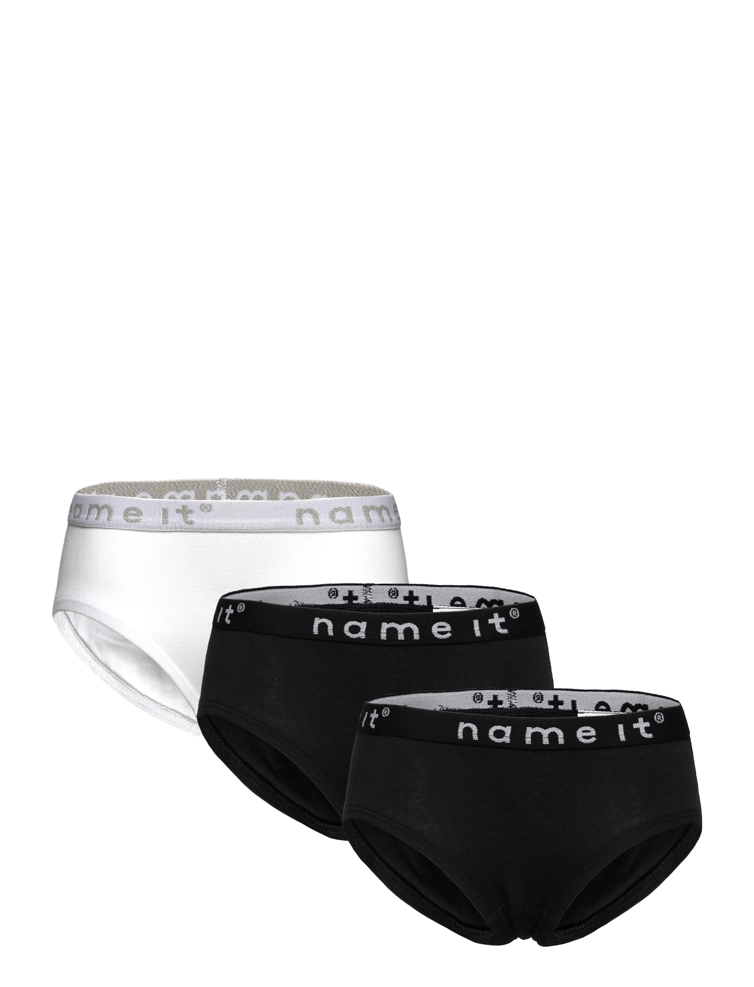 name it NKFBRIEFS 3P BLACK NOOS - Trusser - BLACK / multi