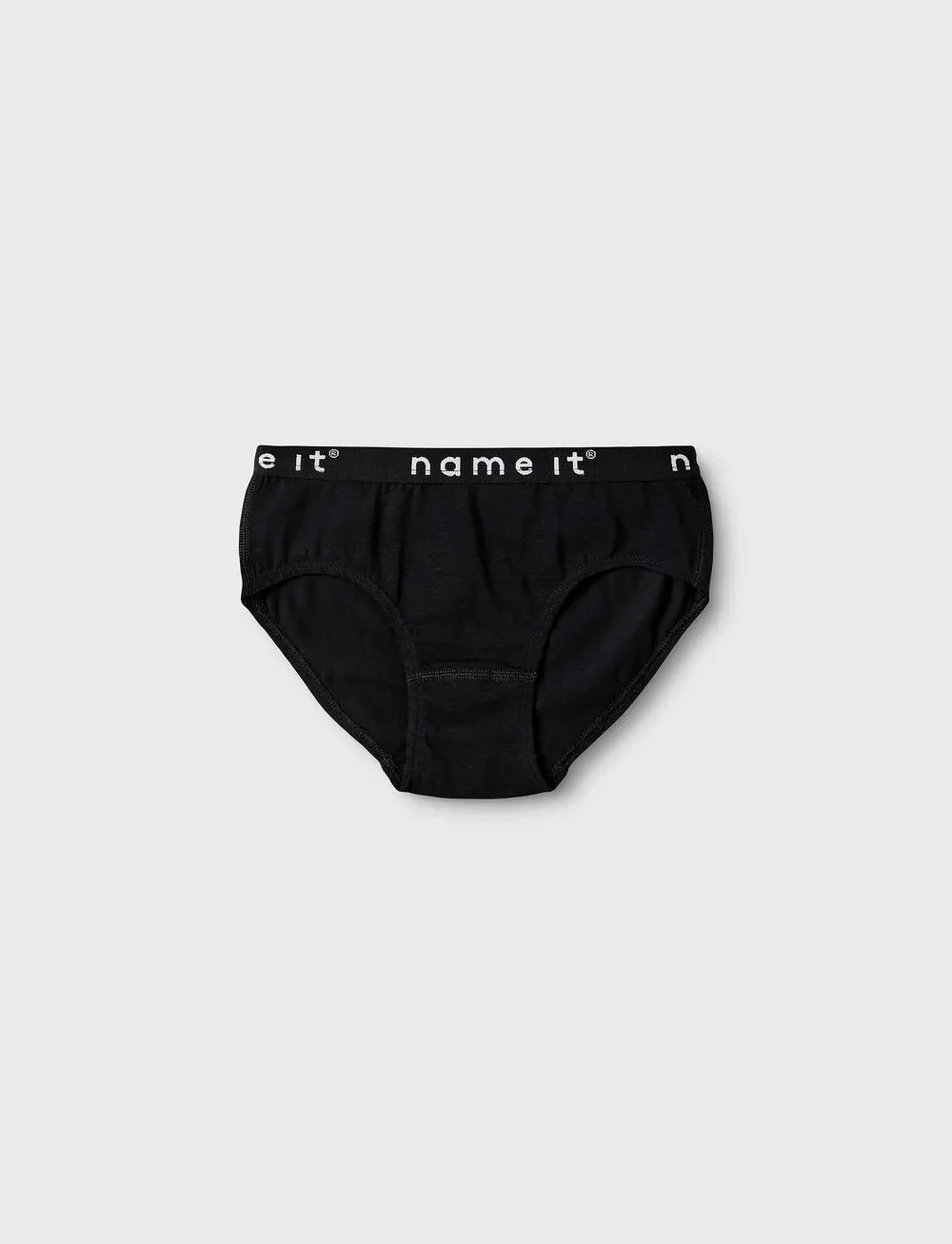 name it - NKFBRIEFS 3P BLACK NOOS - panties - black - 2