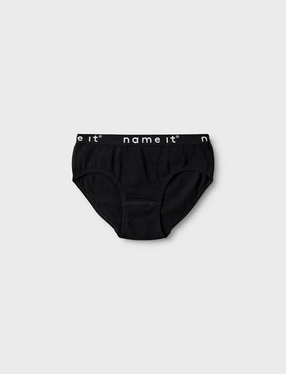 name it - NKFBRIEFS 3P BLACK NOOS - panties - black - 3