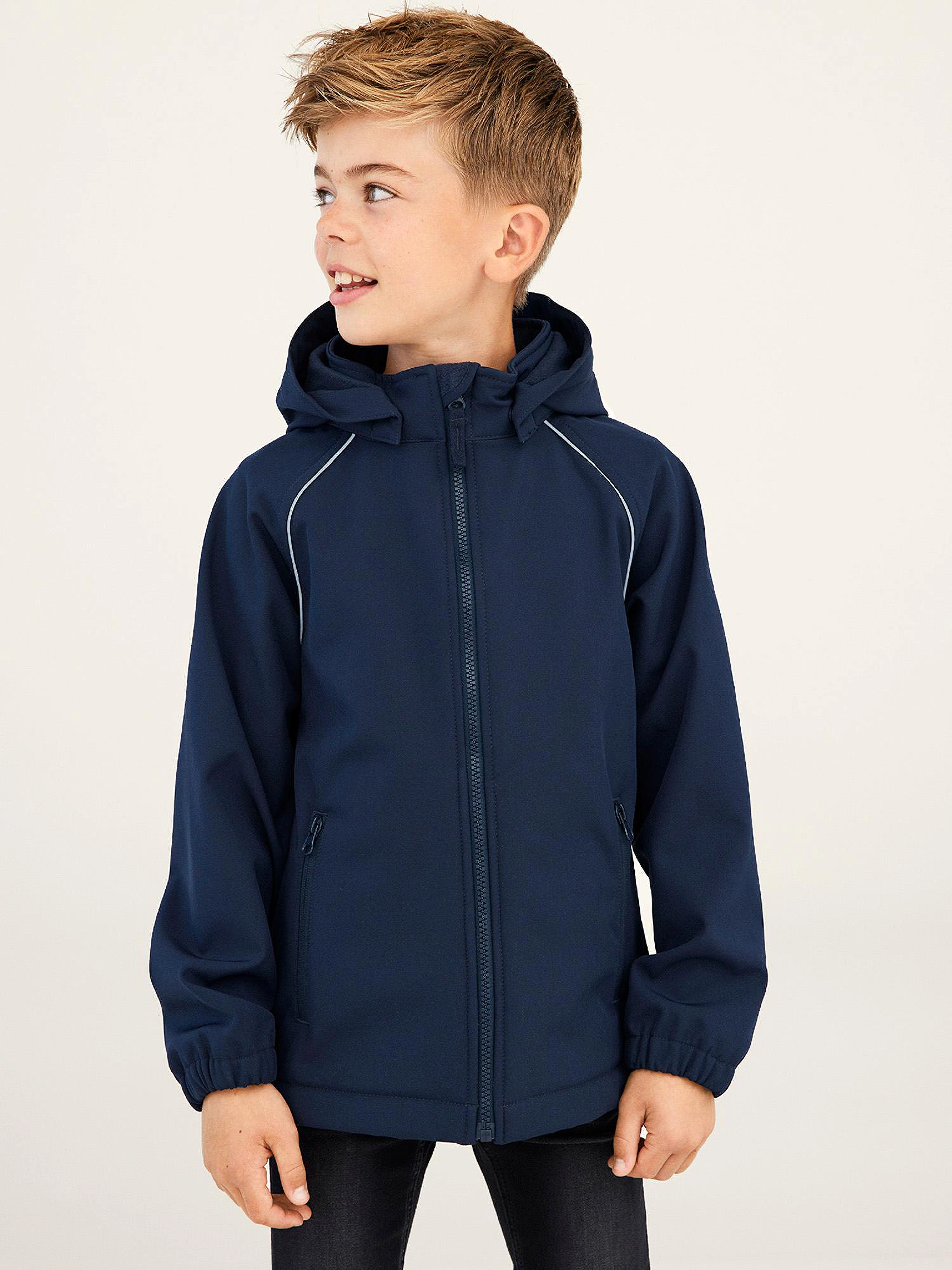 name it - NKMALFA SOFTSHELL JACKET FO - dark sapphire - 2