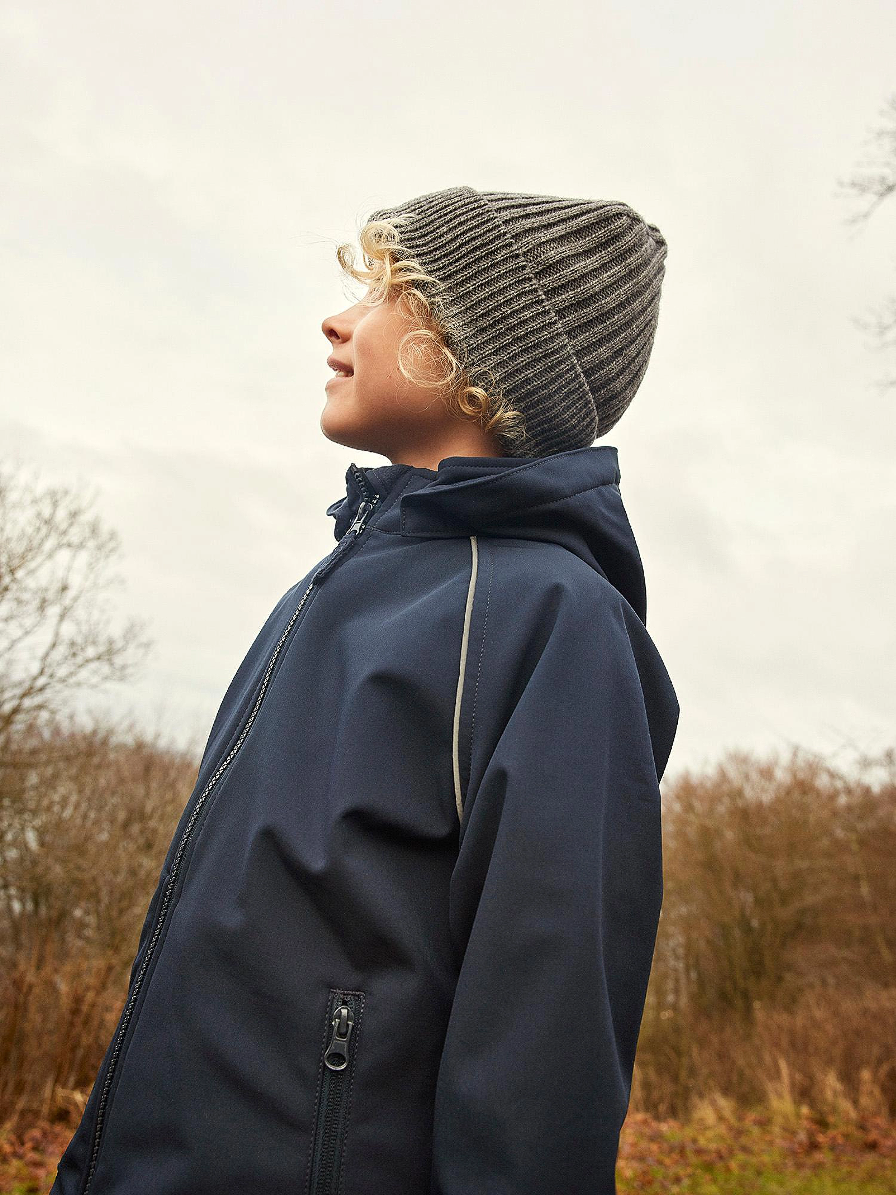 name it - NKMALFA SOFTSHELL JACKET FO - dark sapphire - 3