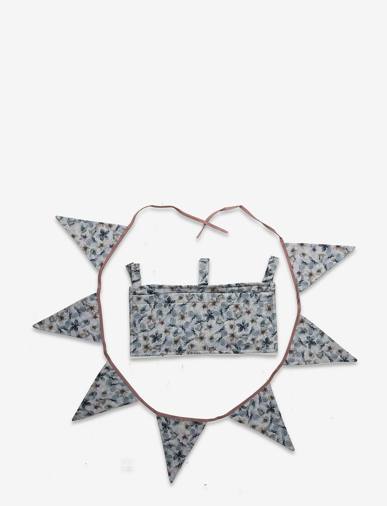 name it - NBNRAY BED POCKET/GARLAND SET - akcesoria dekoracyjne - quarry - 1