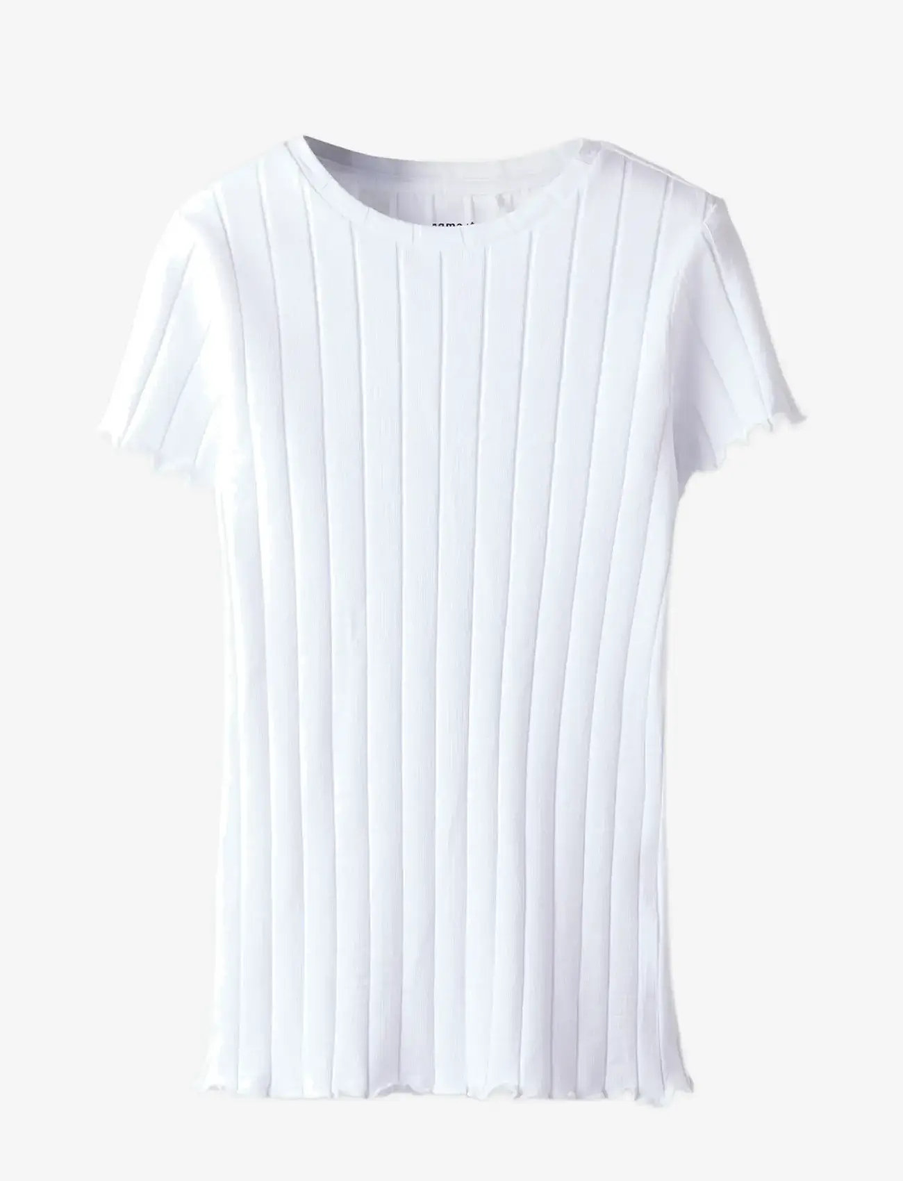 name it - NKFNORALINA SS TOP NOOS - t-shirts à manches courtes - bright white - 0