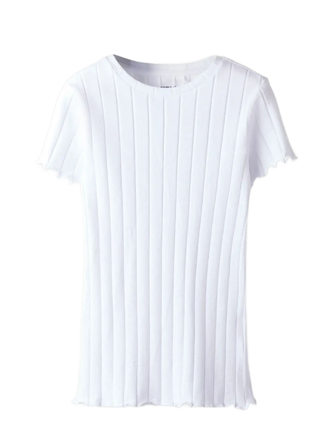 name it NKFNORALINA SS TOP NOOS - Kampaania - BRIGHT WHITE / white