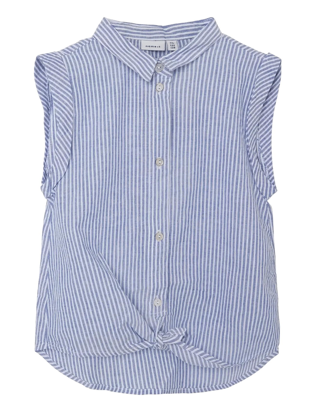 Dusty Blue Femma Skjorte Topp Noos str. 122/128