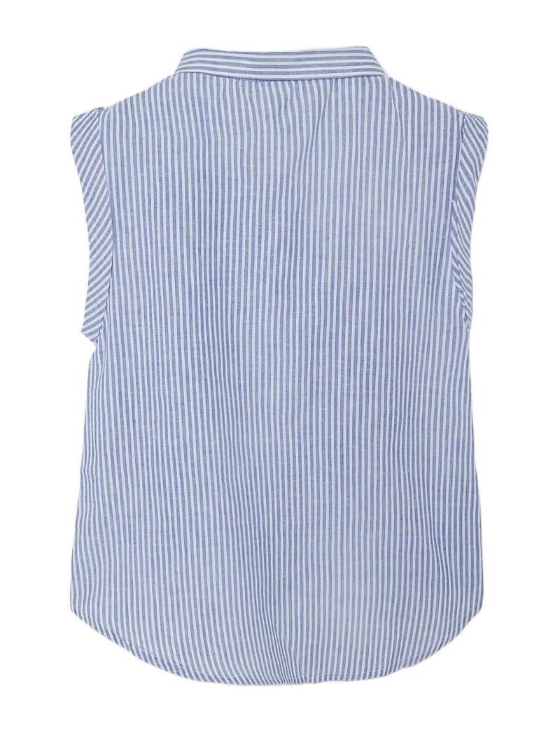 name it - NKFFEMMA CAPSL SHIRT NOOS - koszule z krótkim rękawem - dusty blue - 1