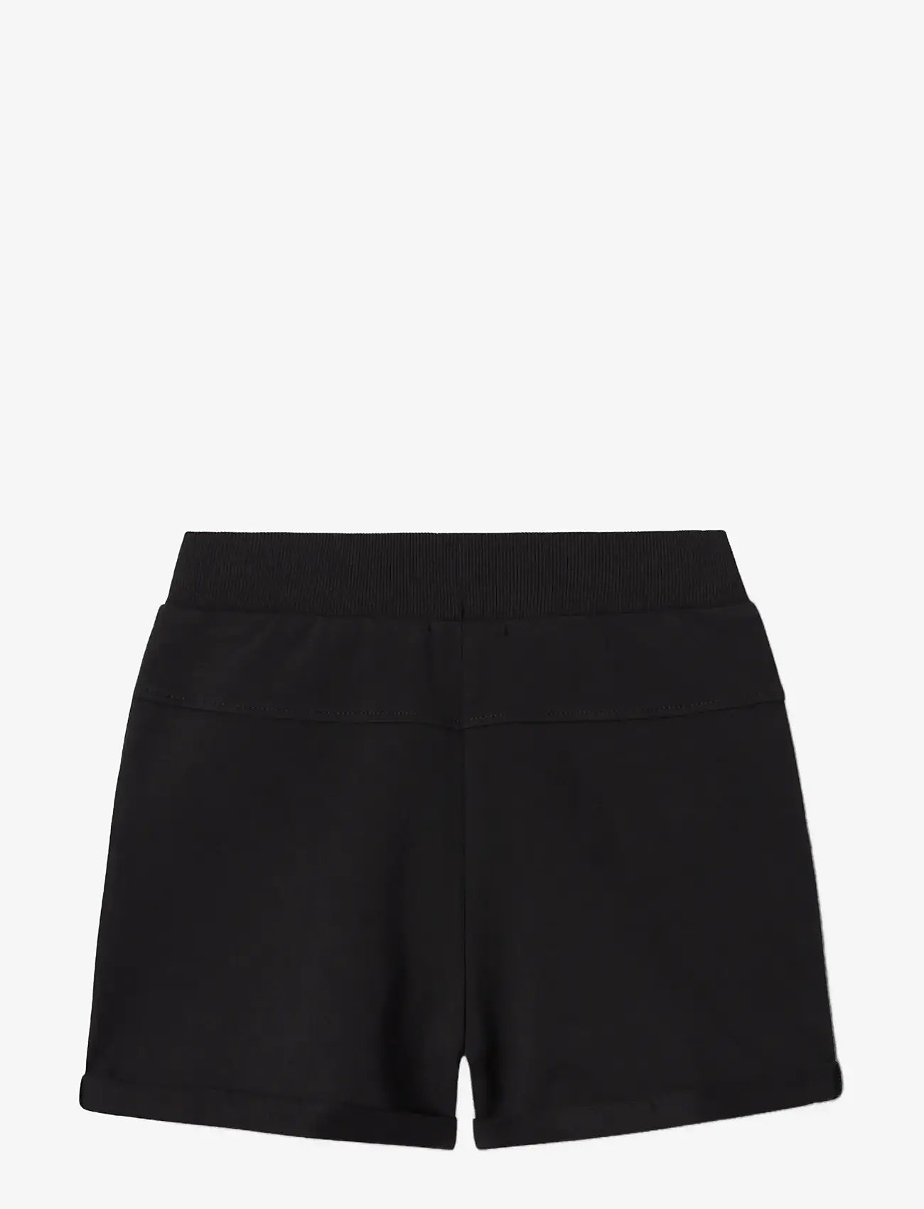 name it - NKFVOLTA SWE SHORTS UNB F NOOS - sweatshorts - black - 1