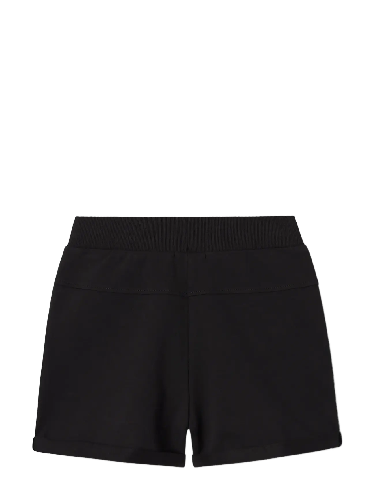 name it - NKFVOLTA SWE SHORTS UNB F NOOS - sweatshorts - black - 1