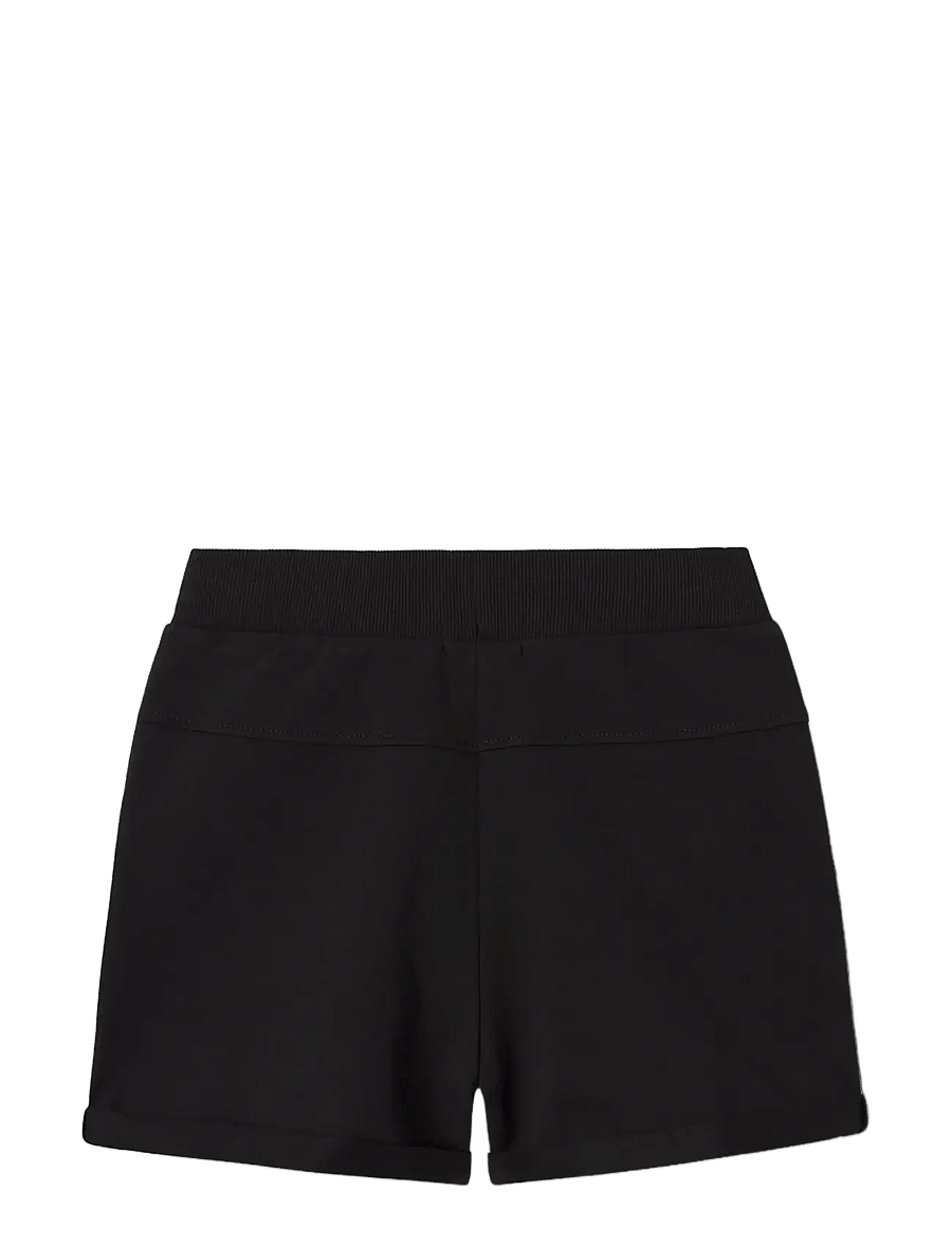 name it - NKFVOLTA SWE SHORTS UNB F NOOS - sweatshorts - black - 1