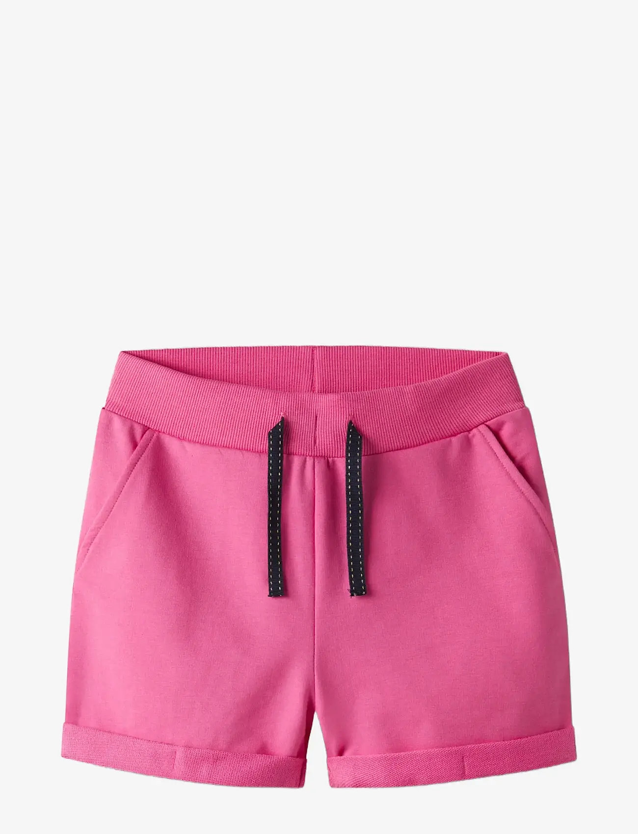 name it - NKFVOLTA SWE SHORTS UNB F NOOS - sweatshorts - carmine rose - 2