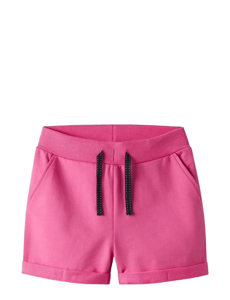 name it - NKFVOLTA SWE SHORTS UNB F NOOS - sweatshorts - carmine rose - 2