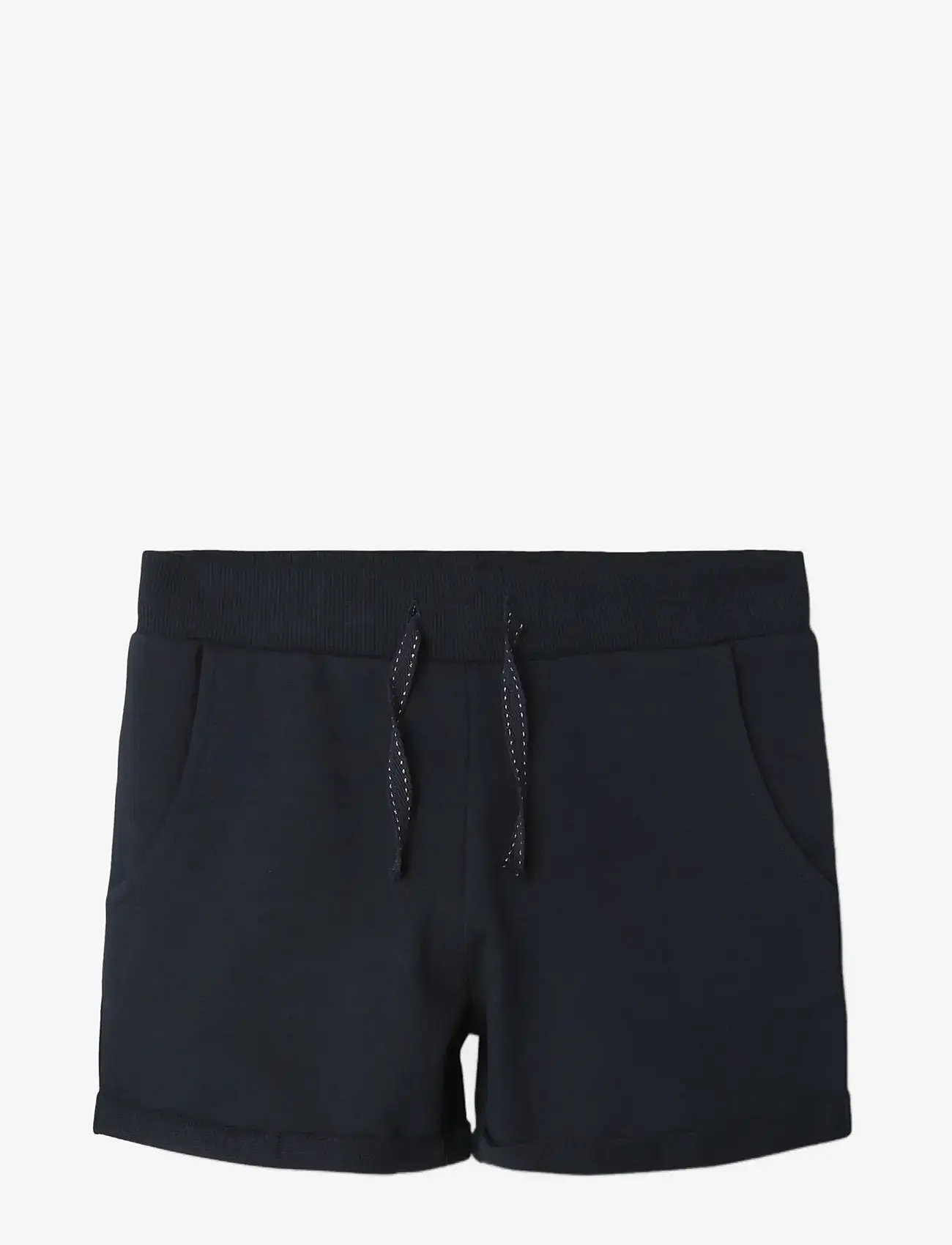 name it - NKFVOLTA SWE SHORTS UNB F NOOS - sweat shorts - dark sapphire - 4