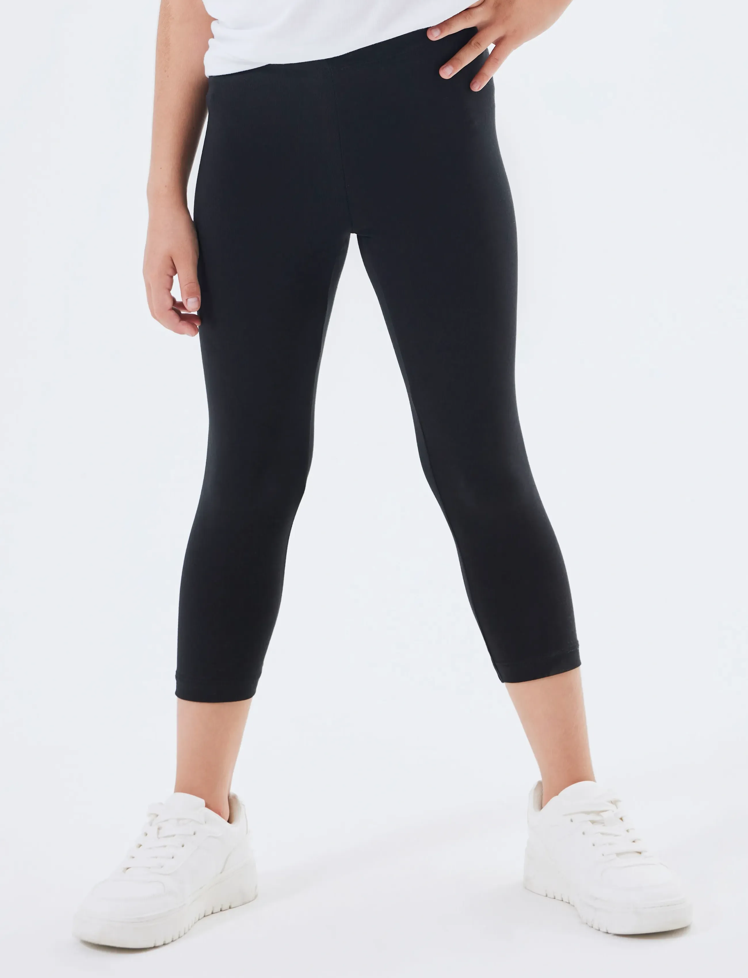name it - NKFVIVIAN CAPRI LEGGING FF NOOS - retuusid - black - 5
