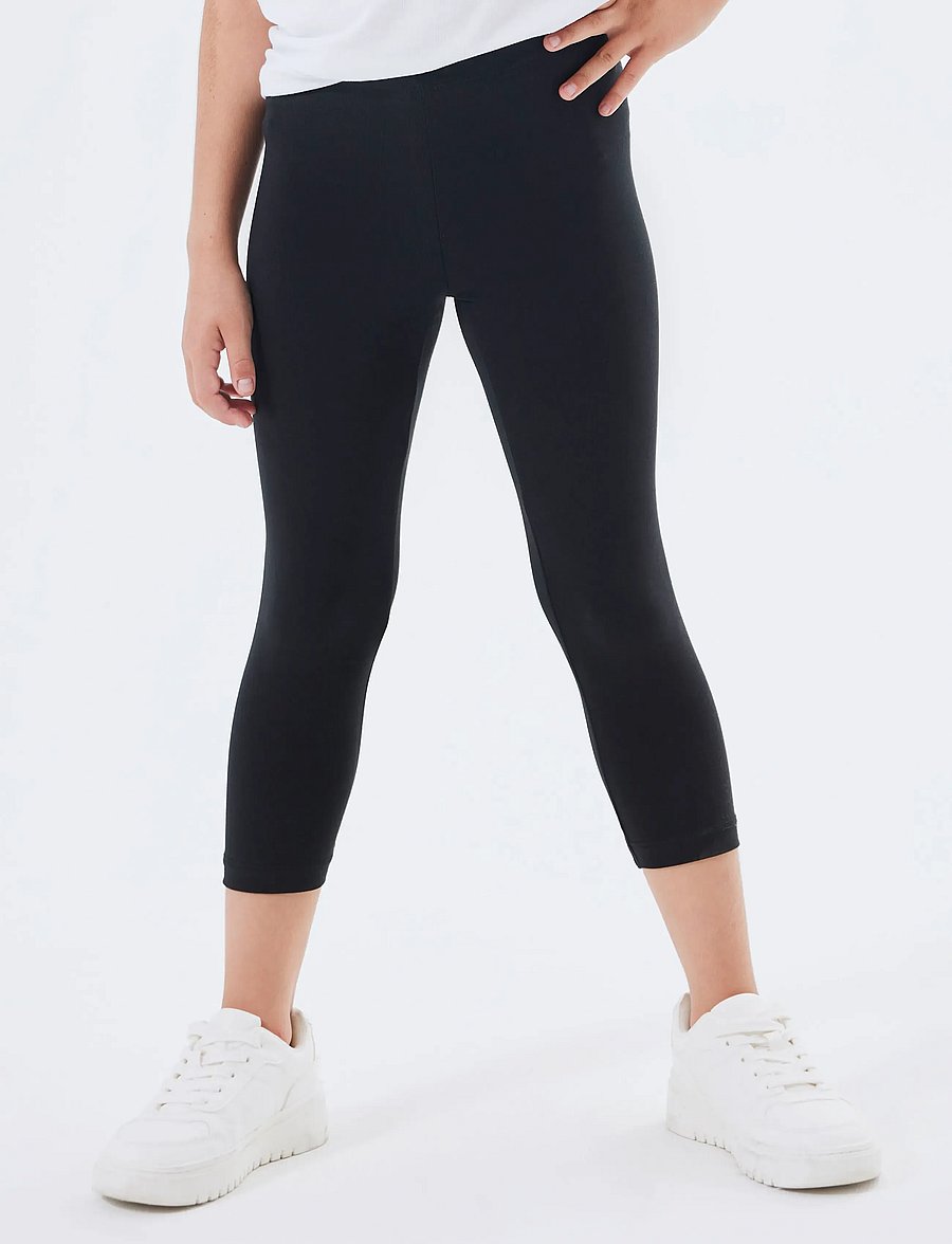 name it - NKFVIVIAN CAPRI LEGGING FF NOOS - retuusid - black - 5